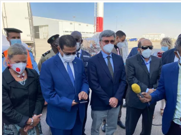 La Mauritanie réceptionne 69 000 doses de vaccin anti-covid