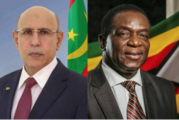 Le Président de la République félicite son homologue zimbabwéen Le Président de la République félicite son homologue zimbabwéen