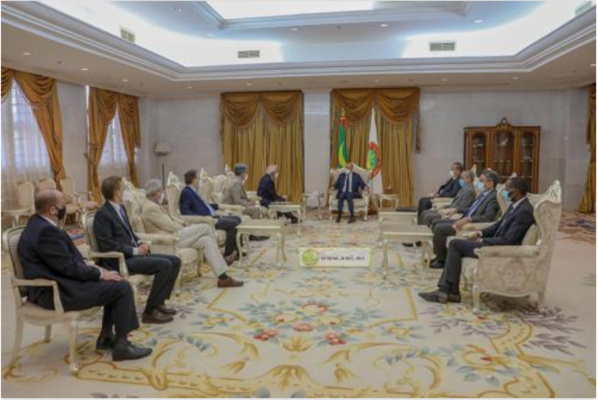 Le Président de la République reçoit le haut représentant de l’Union européenne pour les affaires étrangères et la politique de la sécurité Le Président de la République reçoit le haut représentant de l’Union européenne pour les affaires étrangères et la politique de la sécurité