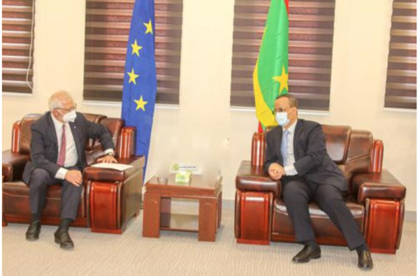 Le ministre des Affaires étrangères reçoit le haut représentant de l’UE pour les affaires étrangères et la politique de sécurité Le ministre des Affaires étrangères reçoit le haut représentant de l’UE pour les affaires étrangères et la politique de sécurité