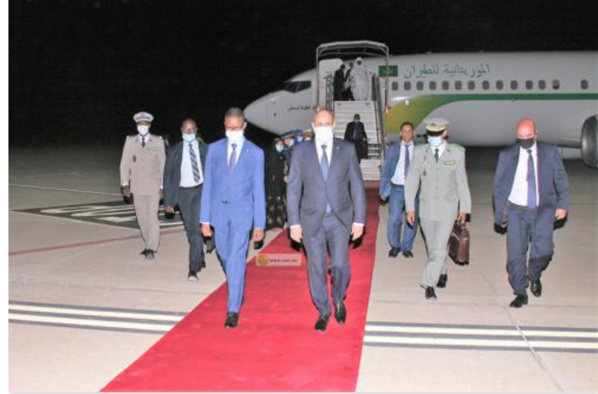 Le Président de la République regagne Nouakchott en provenance du Tchad Le Président de la République regagne Nouakchott en provenance du Tchad