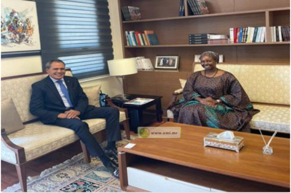 La Directrice Générale de l’APIM reçue par l’Ambassadeur du Royaume du Maroc