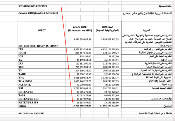 Les mauritaniens et les étrangers fiscalement étranglés : voilà ce qui protège la directrice générale des impôts…