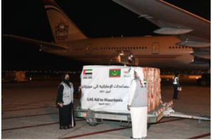 Don de prés de 50 tonnes de nourriture de l'Etat des Emirats à la Mauritanie Don de prés de 50 tonnes de nourriture de l'Etat des Emirats à la Mauritanie