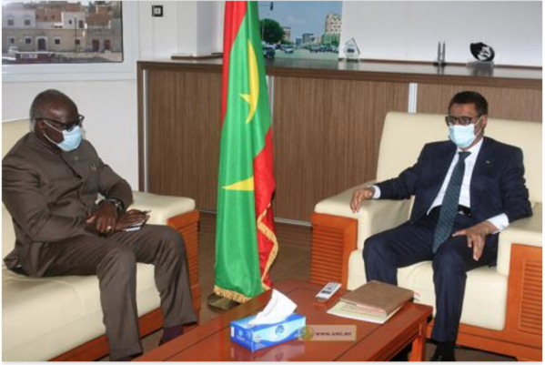 Le ministre du Pétrole reçoit le coordinateur du système des Nations Unies Le ministre du Pétrole reçoit le coordinateur du système des Nations Unies