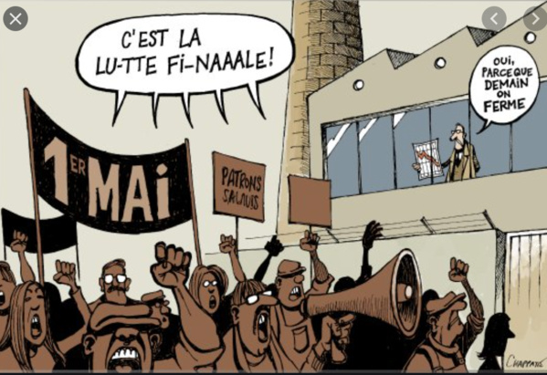 Fête du 1er mai: La CGTM exhorte les travailleurs à sauvegarder l’esprit et la mémoire des acquis que leurs collègues Ouvriers de l’ex-MIFERMA (Déclaration) Fête du 1er mai: La CGTM exhorte les travailleurs à sauvegarder l’esprit et la mémoire des acquis que leurs collègues Ouvriers de l’ex-MIFERMA (Déclaration)
