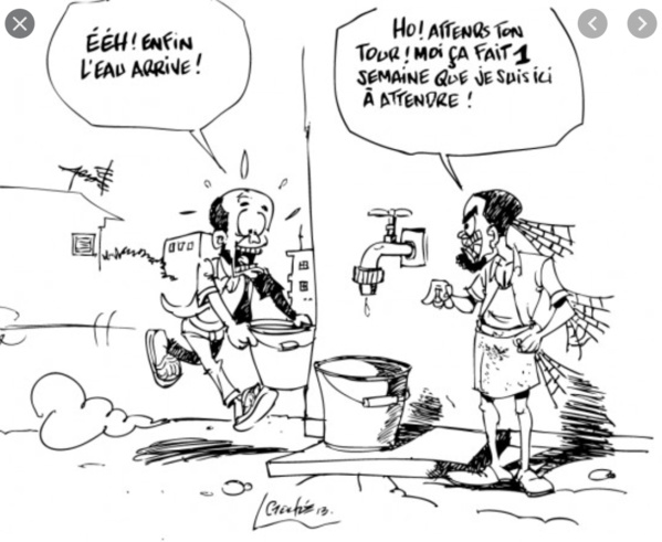 Réunion entre l'Association des maires de Nouakchott et des représentants de la SNDE