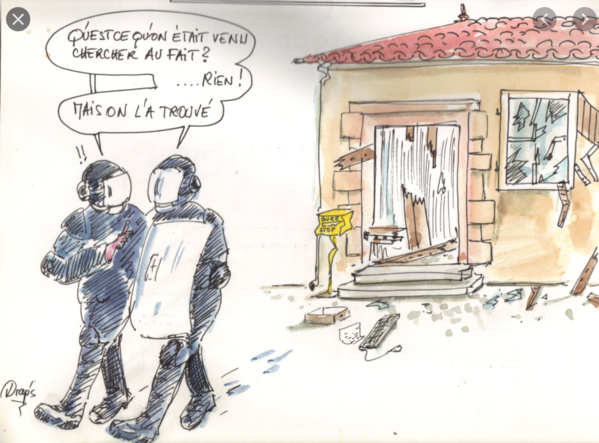 La gendarmerie perquisitionne le ranch d'Aziz