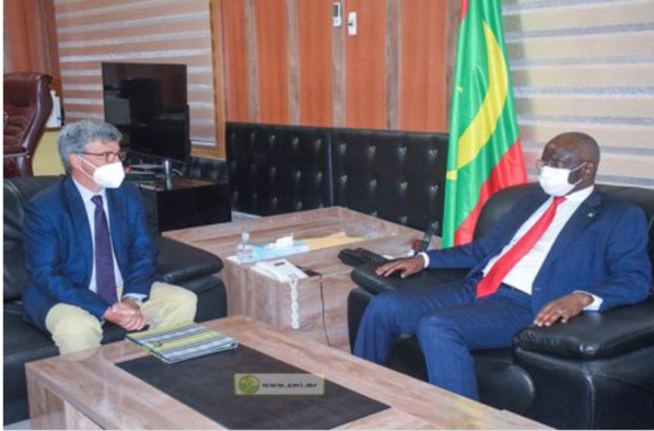 Le ministre de l'Intérieur reçoit l'ambassadeur, Chef de la Délégation de l'Union Européenne Le ministre de l'Intérieur reçoit l'ambassadeur, Chef de la Délégation de l'Union Européenne