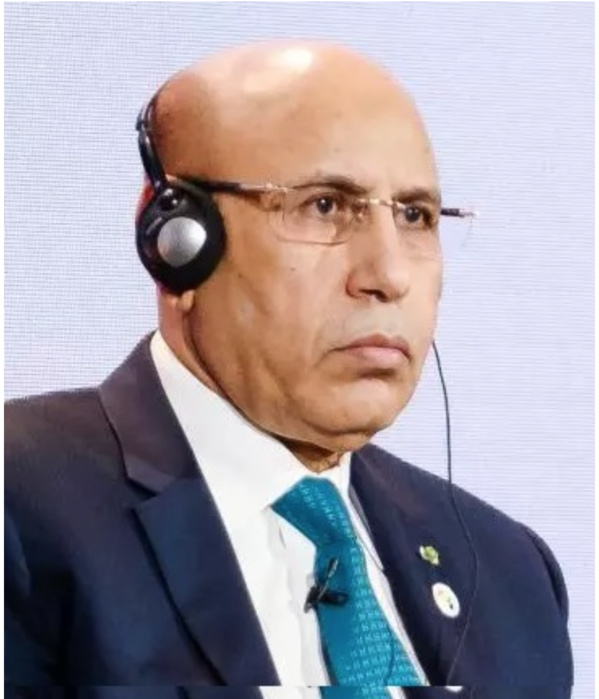 Ghazouani à Paris à un sommet sur fonds d'appui à l'économie africaine Ghazouani à Paris à un sommet sur fonds d'appui à l'économie africaine