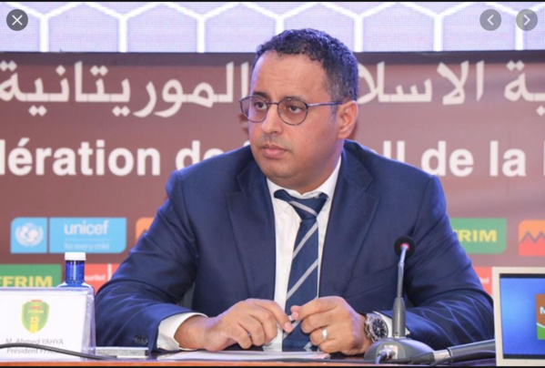 Ahmed Yahya en route pour Kigali pour une réunion de la CAF