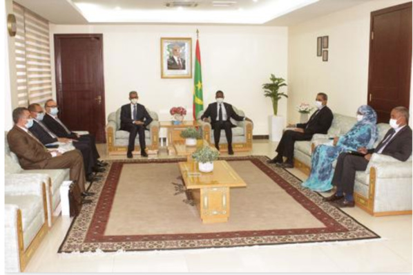 Le Premier ministre reçoit le directeur général d'ALESCO Le Premier ministre reçoit le directeur général d'ALESCO