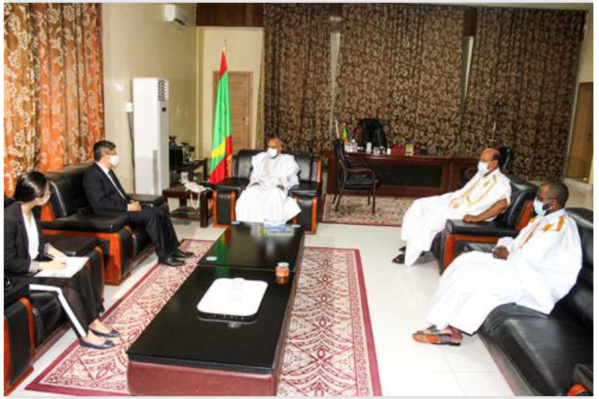 Le président de l'Assemblée nationale reçoit l'ambassadeur de Chine Le président de l'Assemblée nationale reçoit l'ambassadeur de Chine
