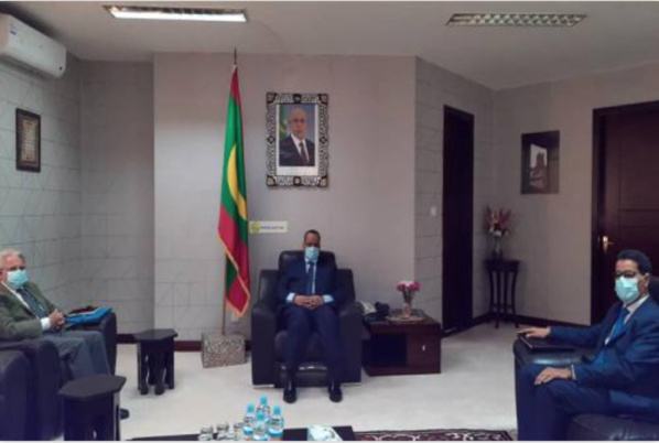 Le ministre des Affaires étrangères reçoit l'ambassadeur du Royaume d’Espagne Le ministre des Affaires étrangères reçoit l'ambassadeur du Royaume d’Espagne