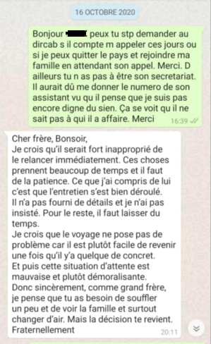 Le dircab qui a menti au ministre, a-t-il menti aussi à Ghazouani ?