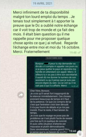 Le dircab qui a menti au ministre, a-t-il menti aussi à Ghazouani ?