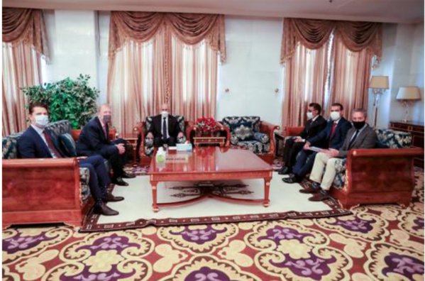 Le Président de la République reçoit le PDG de la CWP Global Le Président de la République reçoit le PDG de la CWP Global