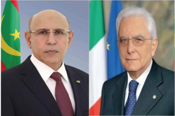 Le Président de la République félicite le Président Italien Le Président de la République félicite le Président Italien