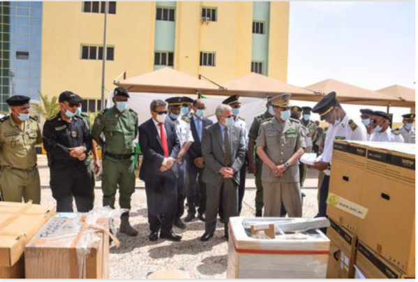 La Direction générale de la sûreté nationale reçoit un don du ministère espagnol de l'Intérieur La Direction générale de la sûreté nationale reçoit un don du ministère espagnol de l'Intérieur