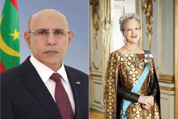 Le Président de la République félicite la Reine de Danemark Le Président de la République félicite la Reine de Danemark