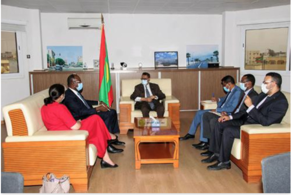Le ministre du Pétrole se réunit avec le directeur des opérations à la Banque mondiale pour la Mauritanie