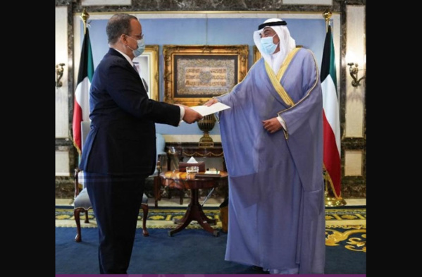 Message écrit du Président de la République à l'Emir de l'Etat du Koweït