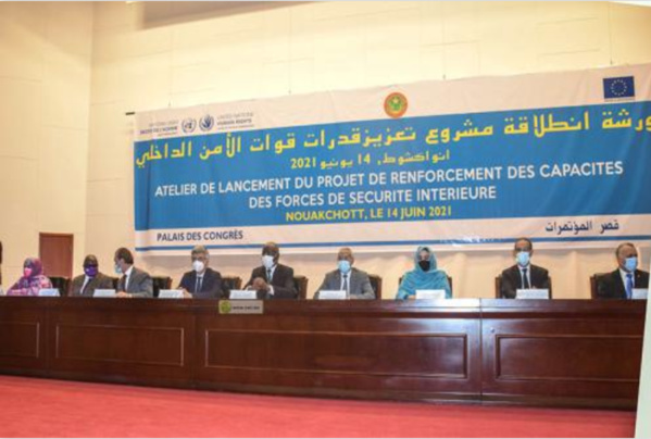 Lancement du projet de renforcement des capacités des forces de sécurité intérieure Lancement du projet de renforcement des capacités des forces de sécurité intérieure
