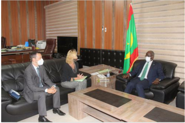 Le ministre de l’Intérieur reçoit le premier conseiller de l’Agence FRONTEX Le ministre de l’Intérieur reçoit le premier conseiller de l’Agence FRONTEX