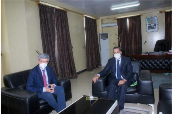 Le ministre de l'Elevage reçoit l'ambassadeur, chef de la Délégation de l'Union Européenne Le ministre de l'Elevage reçoit l'ambassadeur, chef de la Délégation de l'Union Européenne