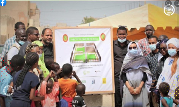 Projet Ensemble pour l’Environnement : Le GOETHE-INSTITUT construit un parc écologique à Sebkha (Nouakchott)