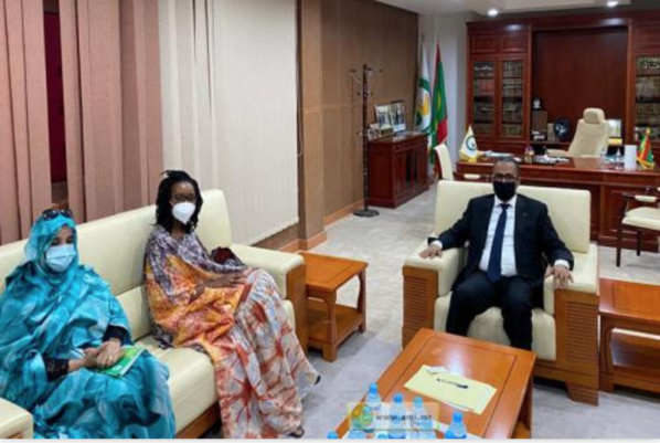 Le président de l’UNPM reçoit le représentant du FMI Le président de l’UNPM reçoit le représentant du FMI