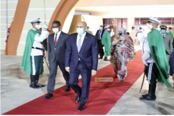 Seconde visite du Président Ghazouani en France en 40 jours Seconde visite du Président Ghazouani en France en 40 jours