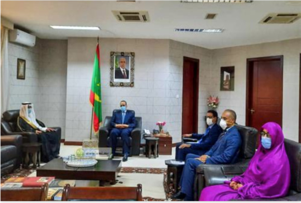 Le ministre des Affaires étrangères reçoit l’ambassadeur d’Arabie saoudite Le ministre des Affaires étrangères reçoit l’ambassadeur d’Arabie saoudite