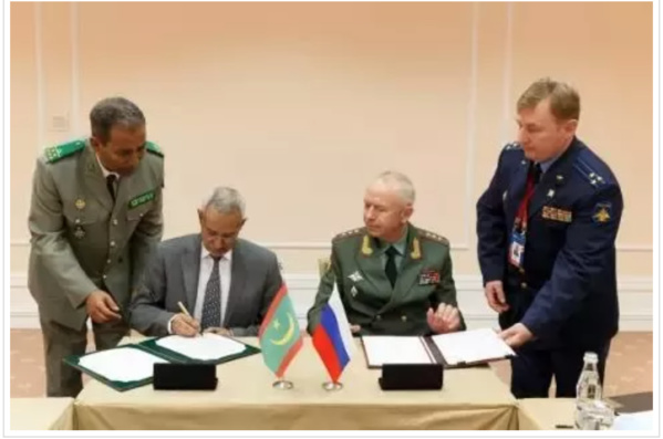 La Mauritanie et la Russie signent un accord de coopération militaire