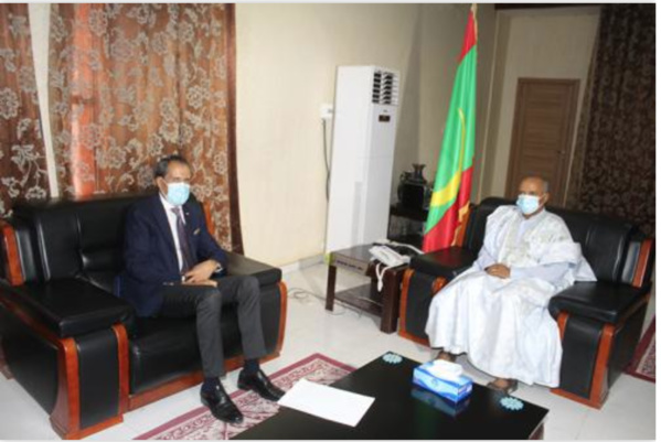 Le président de l’Assemblée nationale reçoit l’ambassadeur du Maroc Le président de l’Assemblée nationale reçoit l’ambassadeur du Maroc