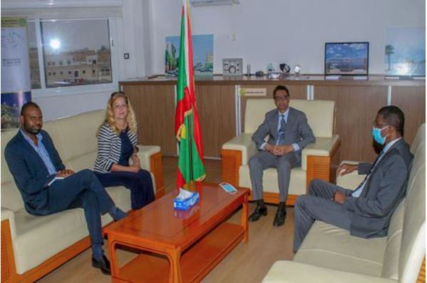 Le ministre du Pétrole reçoit l’ambassadrice d’Allemagne Le ministre du Pétrole reçoit l’ambassadrice d’Allemagne