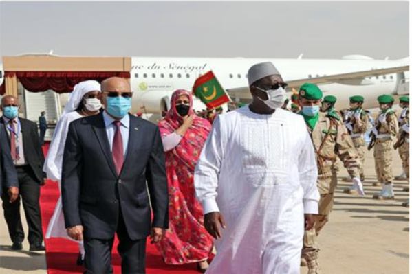 Le Président de la République du Sénégal entame une visite d’amitié et de travail en Mauritanie Le Président de la République du Sénégal entame une visite d’amitié et de travail en Mauritanie