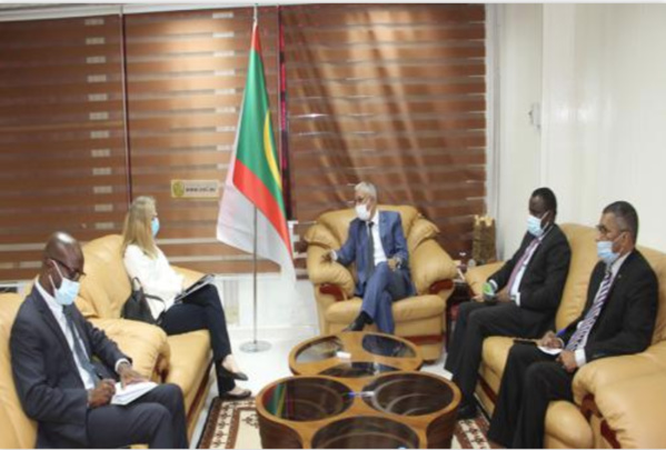 Le ministre de la Culture reçoit l'ambassadrice des États Unis d'Amérique Le ministre de la Culture reçoit l'ambassadrice des États Unis d'Amérique