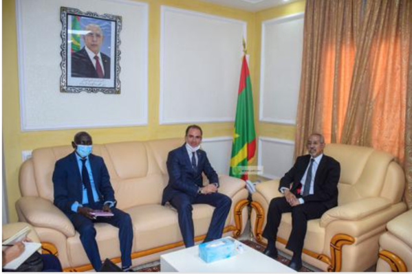 Le ministre de la Défense nationale reçoit le représentant régional de l’ONUDC Le ministre de la Défense nationale reçoit le représentant régional de l’ONUDC