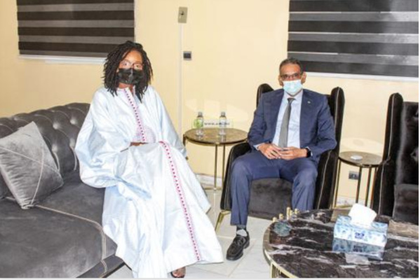 Le ministre de la Transition numérique reçoit la représentante du FMI Le ministre de la Transition numérique reçoit la représentante du FMI