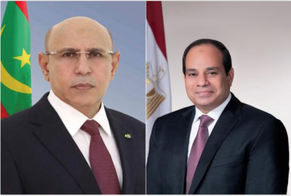 Le Président de la République félicite son homologue égyptien