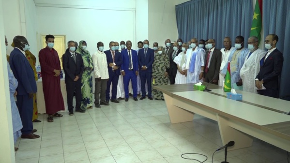 Photos : cérémonie d'au revoir à l'Ambassade de Mauritanie à Dakar en l'honneur de Cheikhna Nenni Moulaye Zeine Photos : cérémonie d'au revoir à l'Ambassade de Mauritanie à Dakar en l'honneur de Cheikhna Nenni Moulaye Zeine