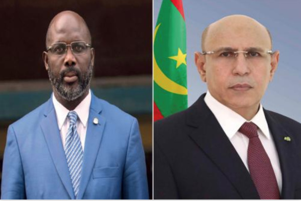 Le Président de la République félicite son homologue libérien Le Président de la République félicite son homologue libérien