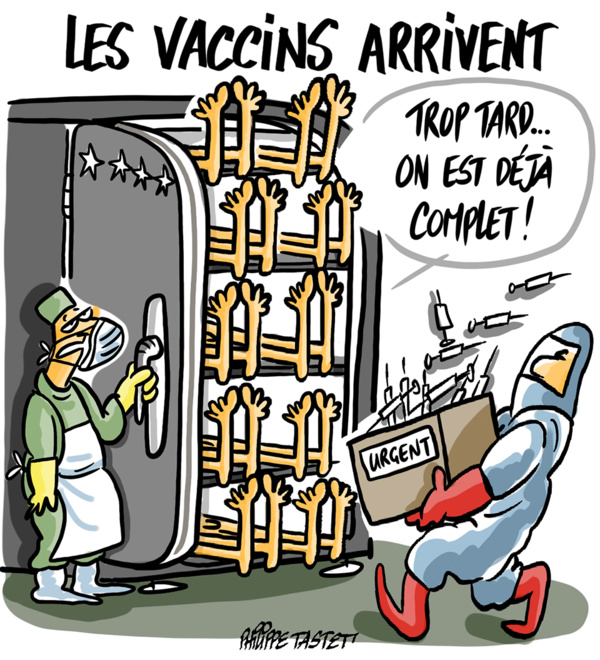 Le ministre de la santé : « aucune personne vaccinée parmi les cas critiques du coronavirus »