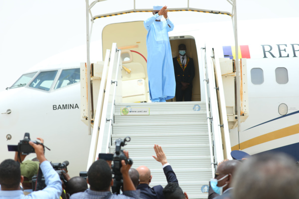 Le président tchadien quitte Nouakchott au terme d'une visite d'amitié et de travail en Mauritanie