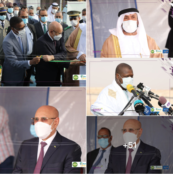 Nouakchott : Le Président de la République inaugure l’hôpital mobile Mohamed Ben Zayed