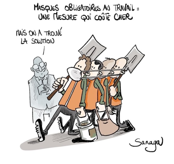 Le ministère de la Santé réceptionne un million de masques