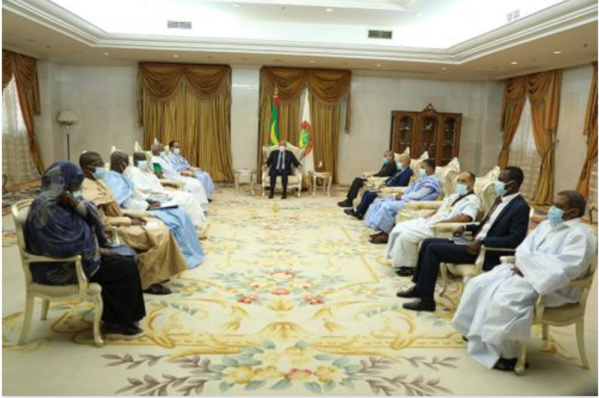 Le Président de la République reçoit les députés de l’UPR du Brakna Le Président de la République reçoit les députés de l’UPR du Brakna