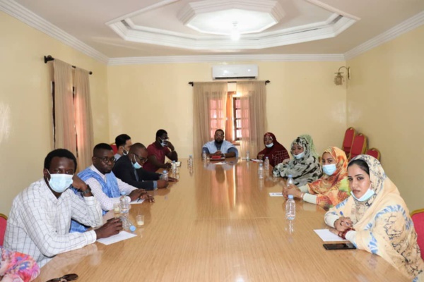 Le RNJ rend visite au parti TAWASSOUL Le RNJ rend visite au parti TAWASSOUL