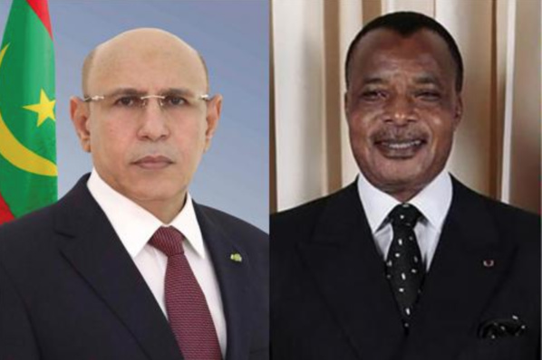 Le Président de la République félicite son homologue congolais Le Président de la République félicite son homologue congolais